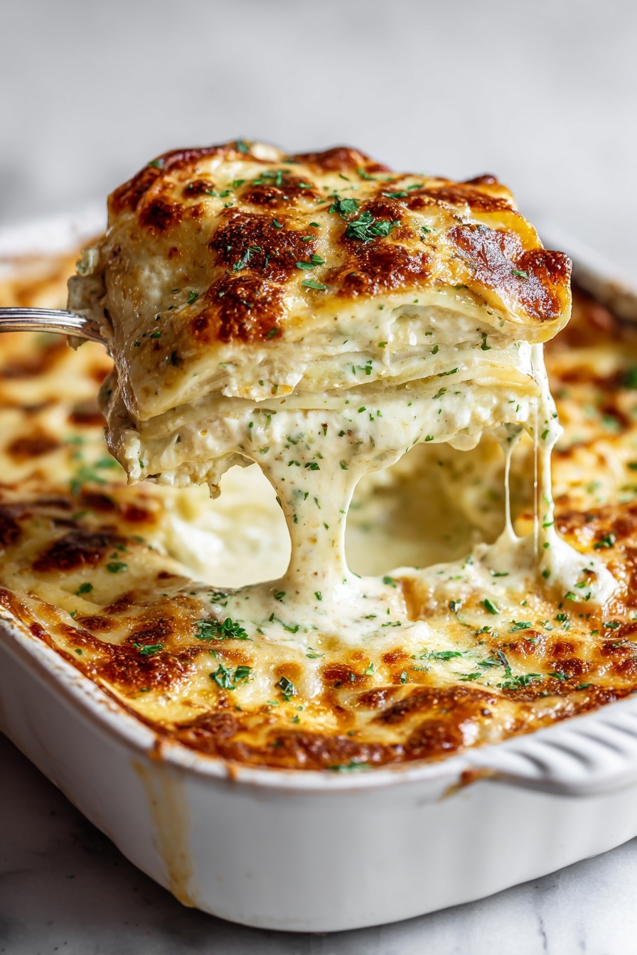 Blackened Chicken Alfredo - Serving Suggestion